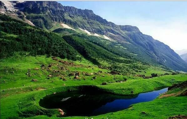 Lush Green Asnoo Jheel